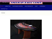 Tablet Screenshot of americantablegames.com